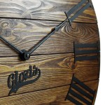 Дерев'яний Настінний Годинник Glozis Kansas (Канзас)